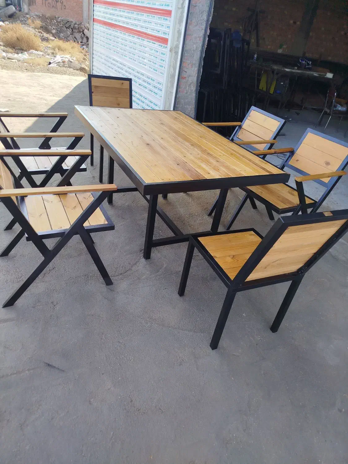 میز غذاخوری|میز و صندلی غذاخوری|بناب, |دیوار