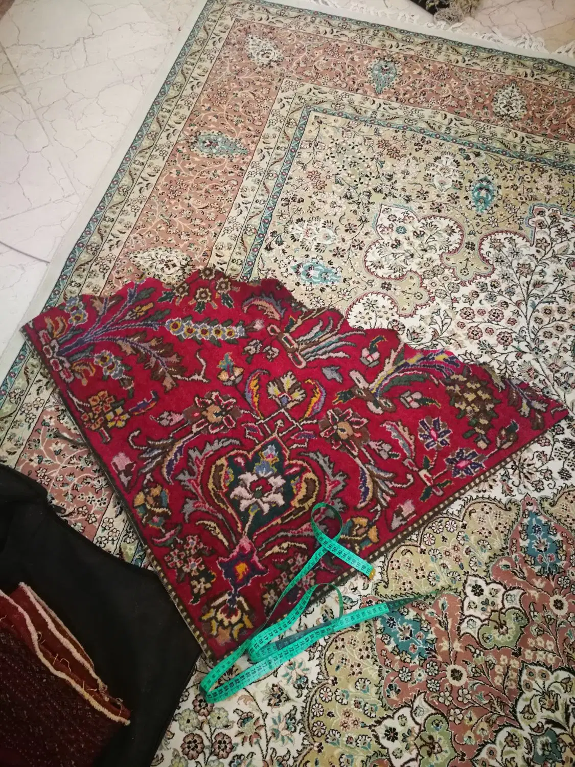 دوتکه فرش دست بافت|فرش|تهران, کوی بیمه|دیوار