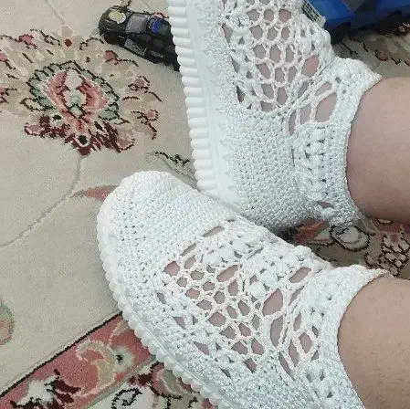 کفش‌های بیرون پوش بانخ مکرومه تک سوزنه فوق العاده|کیف، کفش، کمربند|مشهد, رسالت|دیوار