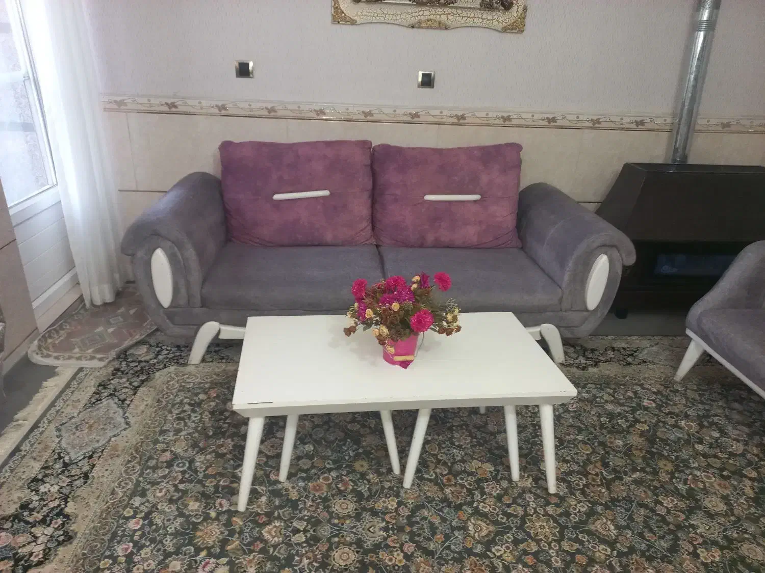 نیم ست مبلمان|مبلمان خانگی و میز عسلی|اشتهارد, |دیوار