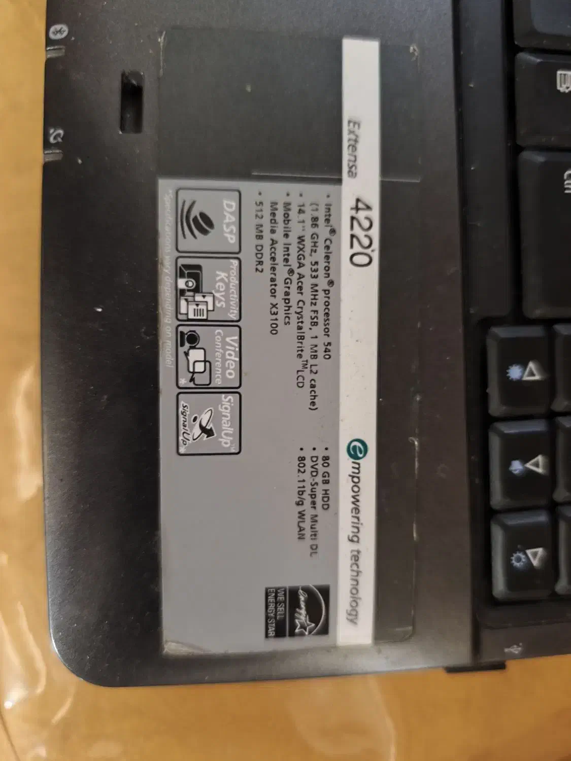 لب تاب ایسر extensa 4220|رایانه همراه|اصفهان, سیچان|دیوار