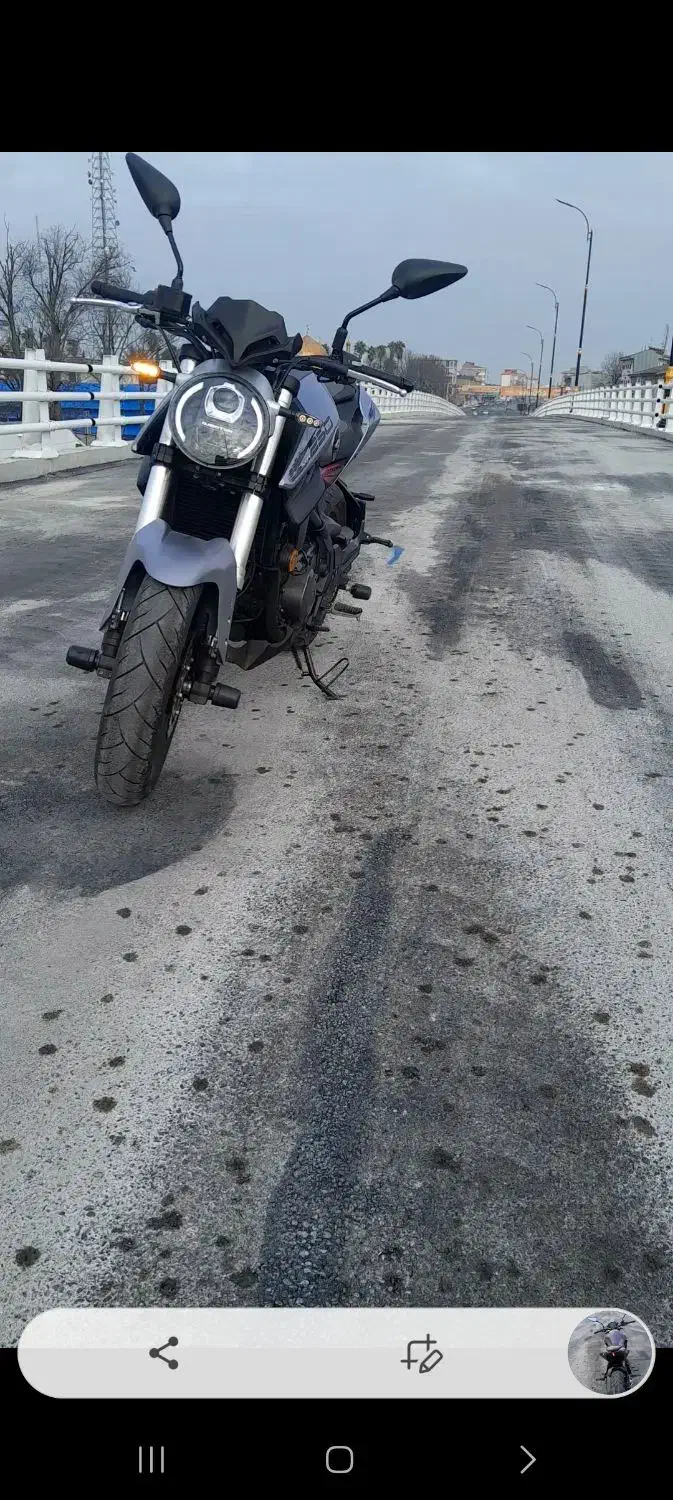 کیوجی ( بنلی) جفت سیلند|موتورسیکلت|رشت, حافظ آباد|دیوار