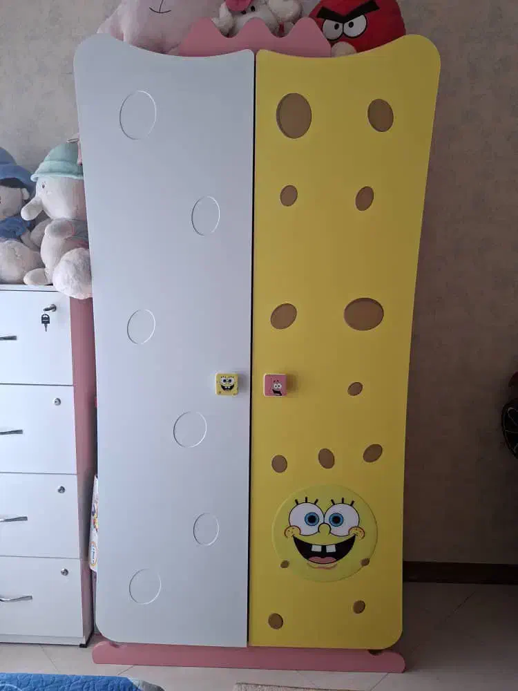 سرویس خواب کودک و نوجوان شرکتی ساحل چوب|تخت و سرویس خواب|اصفهان, کساره|دیوار