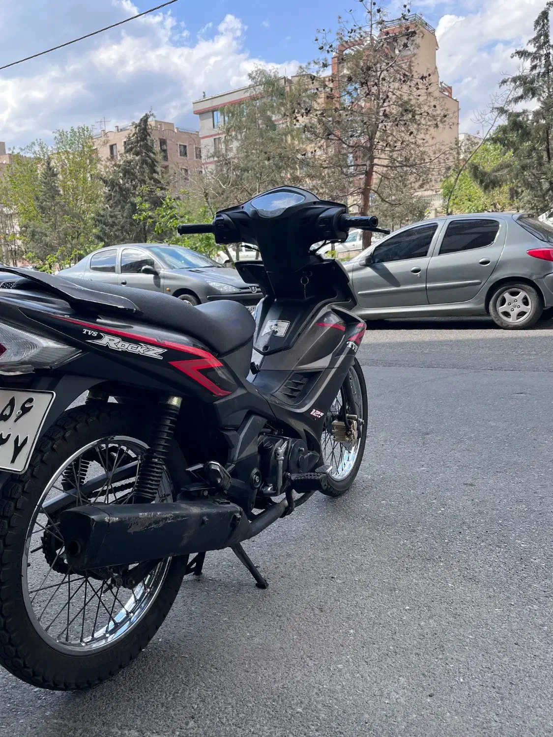 Tvs 92|موتورسیکلت|تهران, باغ فیض|دیوار