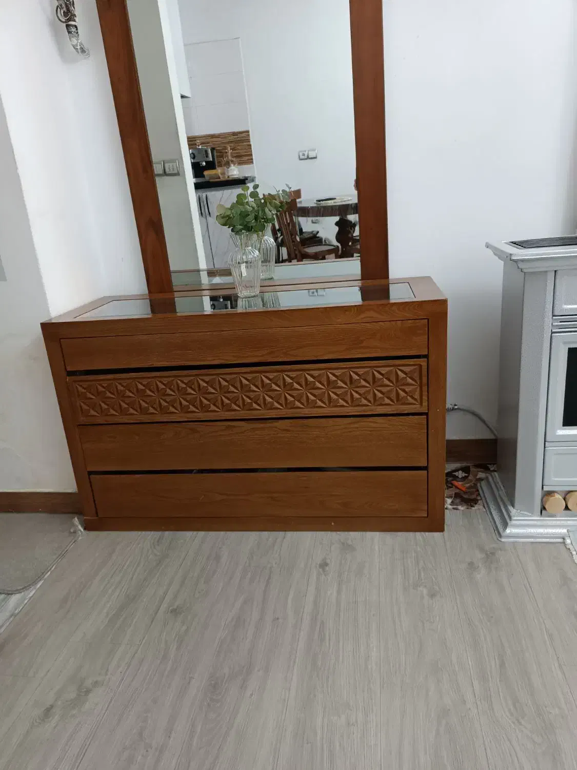 دراور چوب راش درحد نو|جاکفشی، کمد، دراور|نسیمشهر, |دیوار