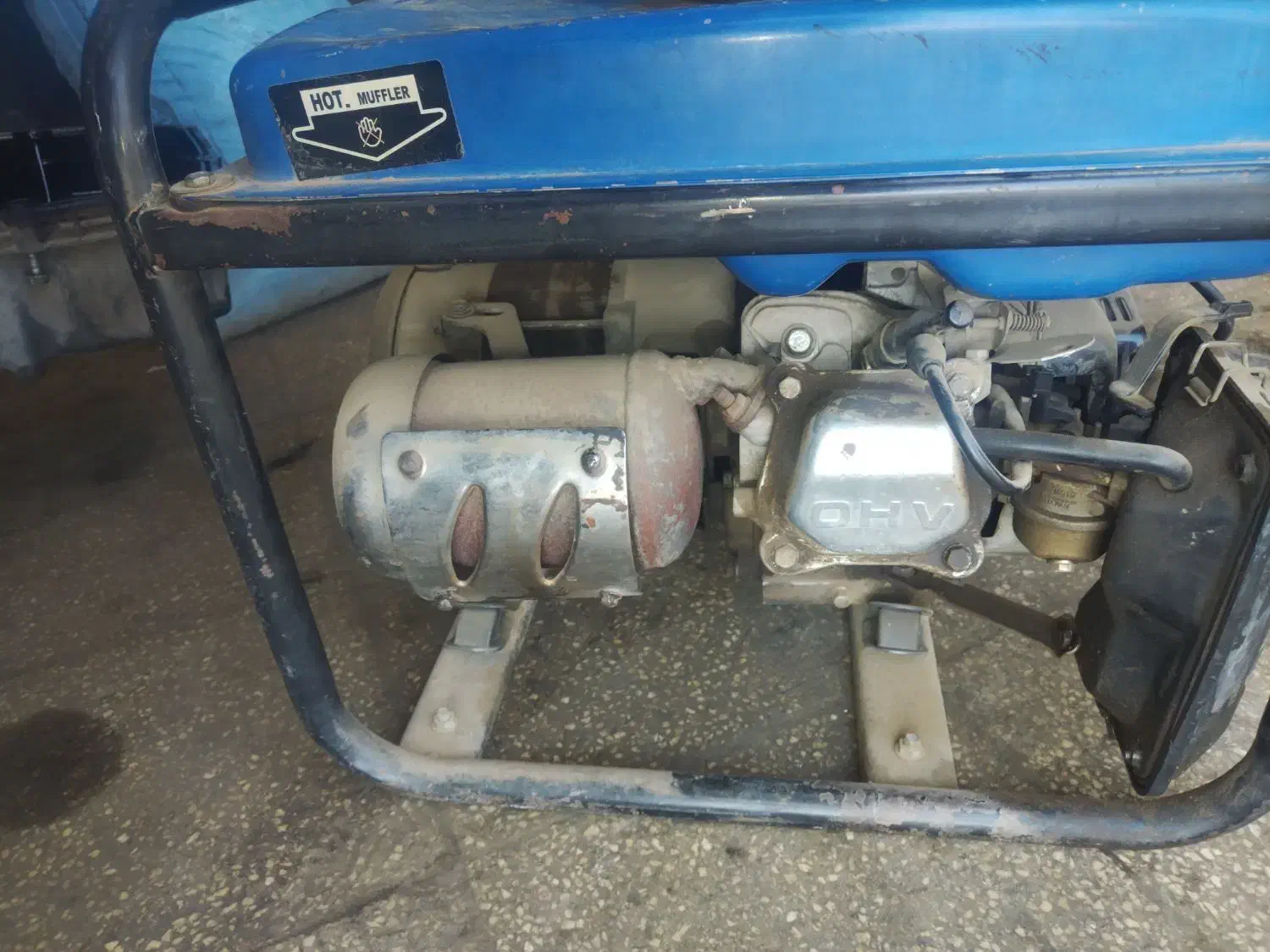 یک دستگاه موتور برق|ابزارآلات|سبزوار, شهرک صنعتی فرودگاه|دیوار