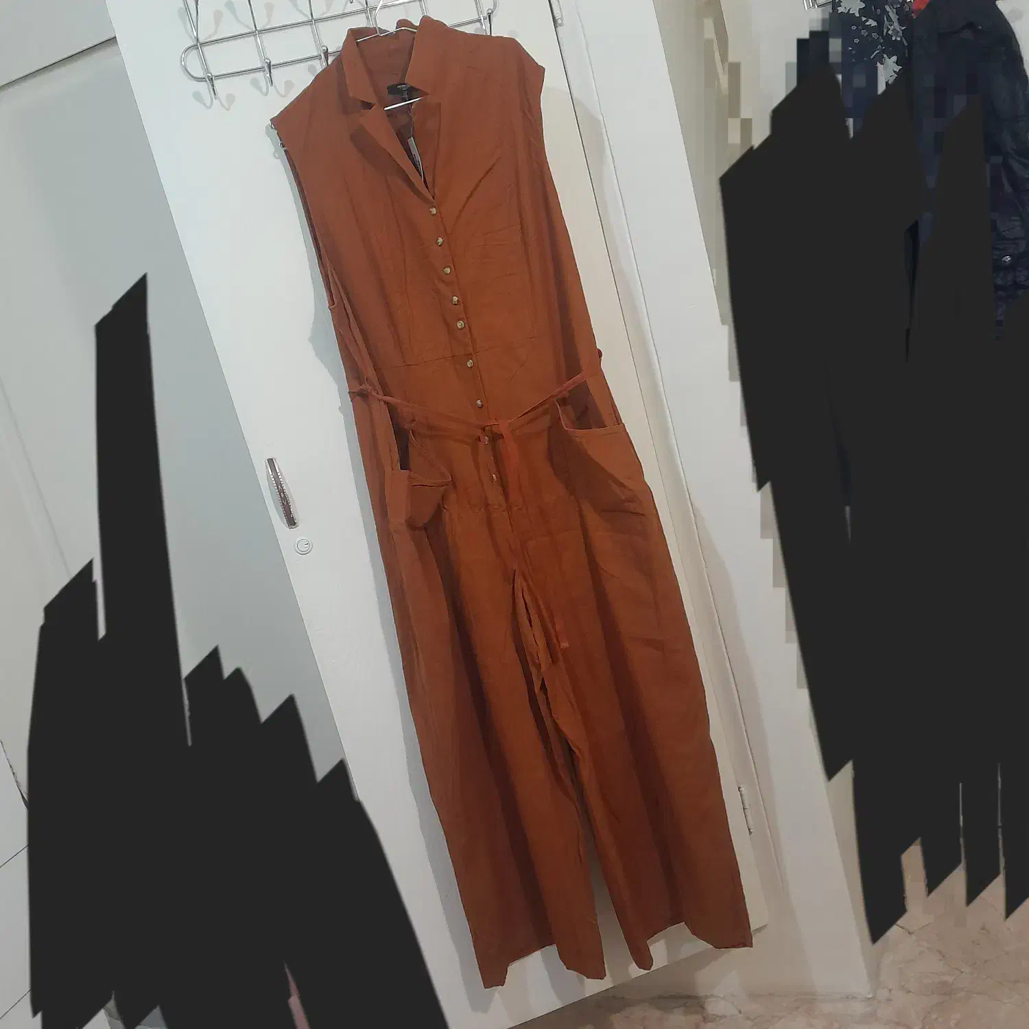 اوورال زنانه و کت حریر رویه کاملا نو|لباس|تهران, نارمک|دیوار