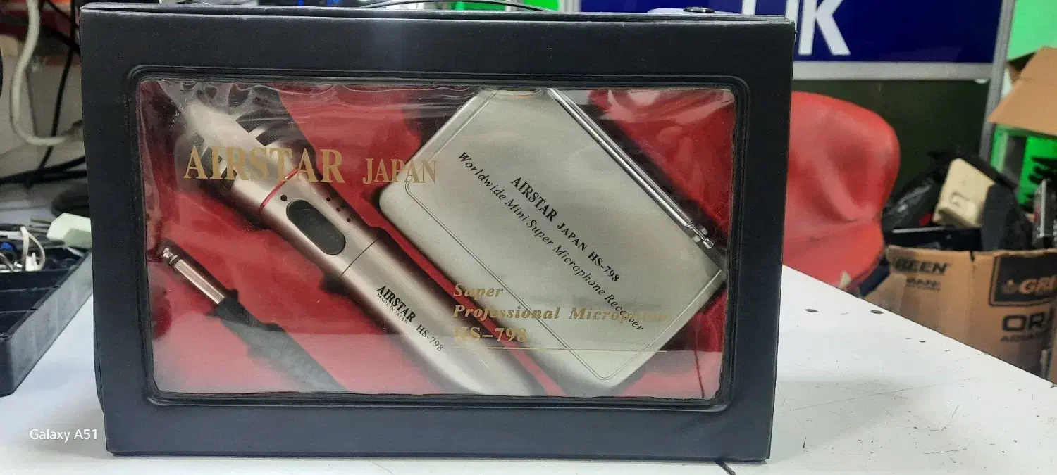 میکروفون بیسیم رادیویی AIR STAR ژاپن (مراسم،مجالس)|صوتی و تصویری|تهران, شهرک دانشگاه|دیوار