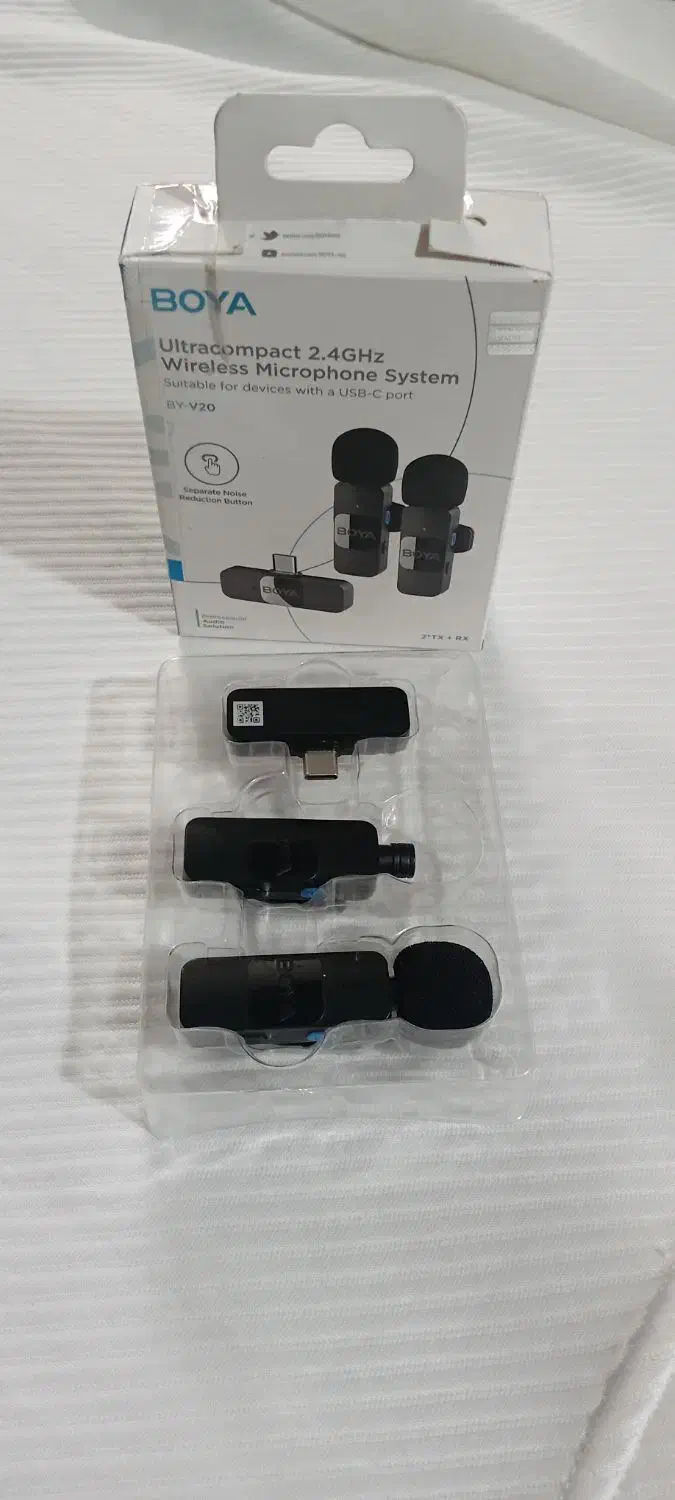 میکروفون یقه یی BOYA|صوتی و تصویری|محمدشهر, محمدشهر|دیوار