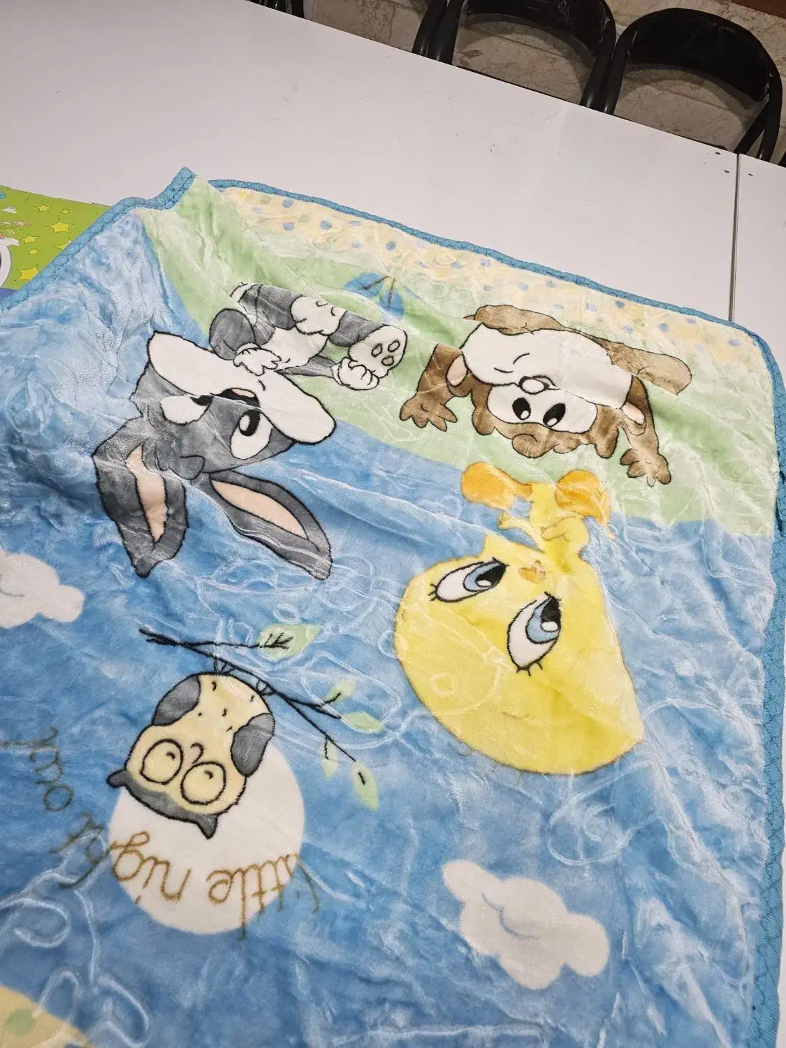 پتوی نوزادی|رختخواب، بالش، پتو|قم, شهرک مهدیه (مدرس)|دیوار