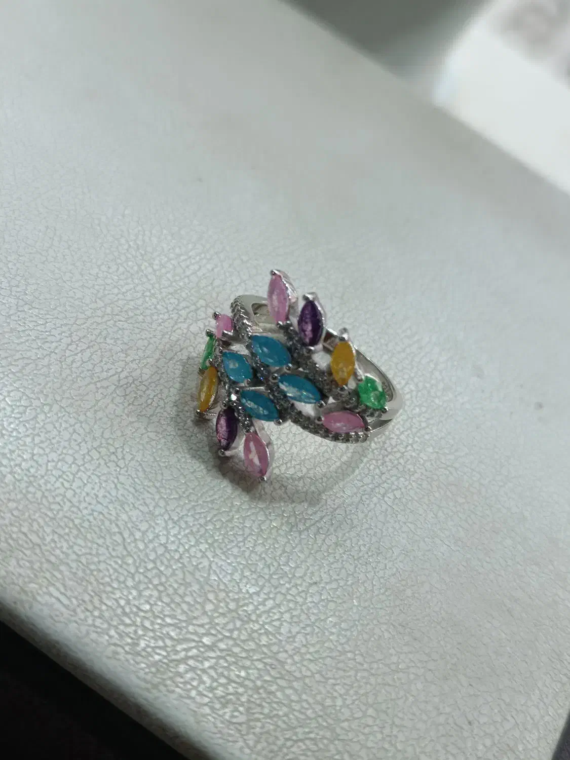 انگشتر نگین دار مادر / زن / هدیه / قسطی|جواهرات|یزد, |دیوار