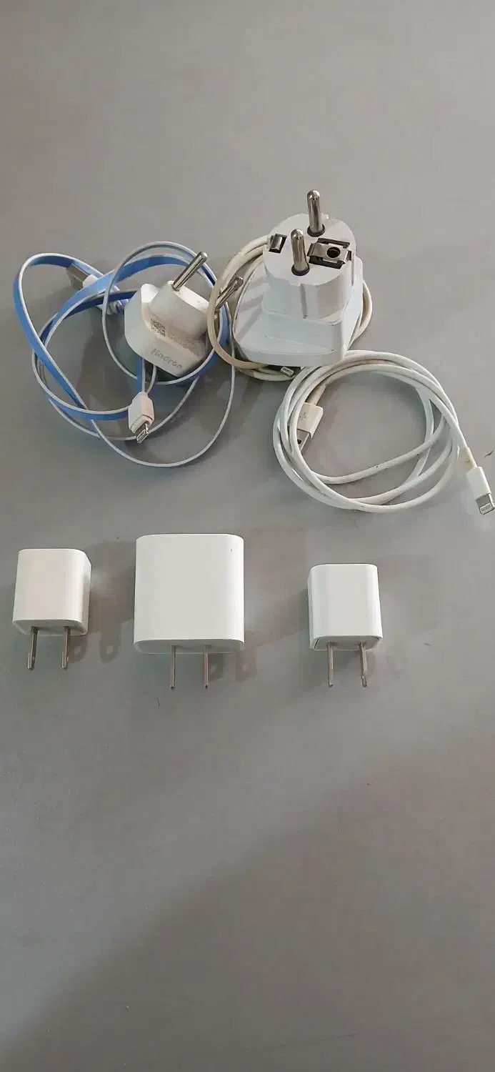 شارژر اورجینال آیفون(۲۰وات)همراه با تبدیل وکابل|لوازم جانبی موبایل و تبلت|پارس‌آباد, |دیوار