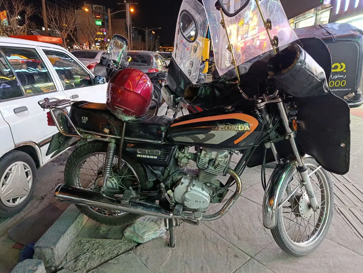 هندا 125مدل 94|موتورسیکلت|تهران, پونک|دیوار