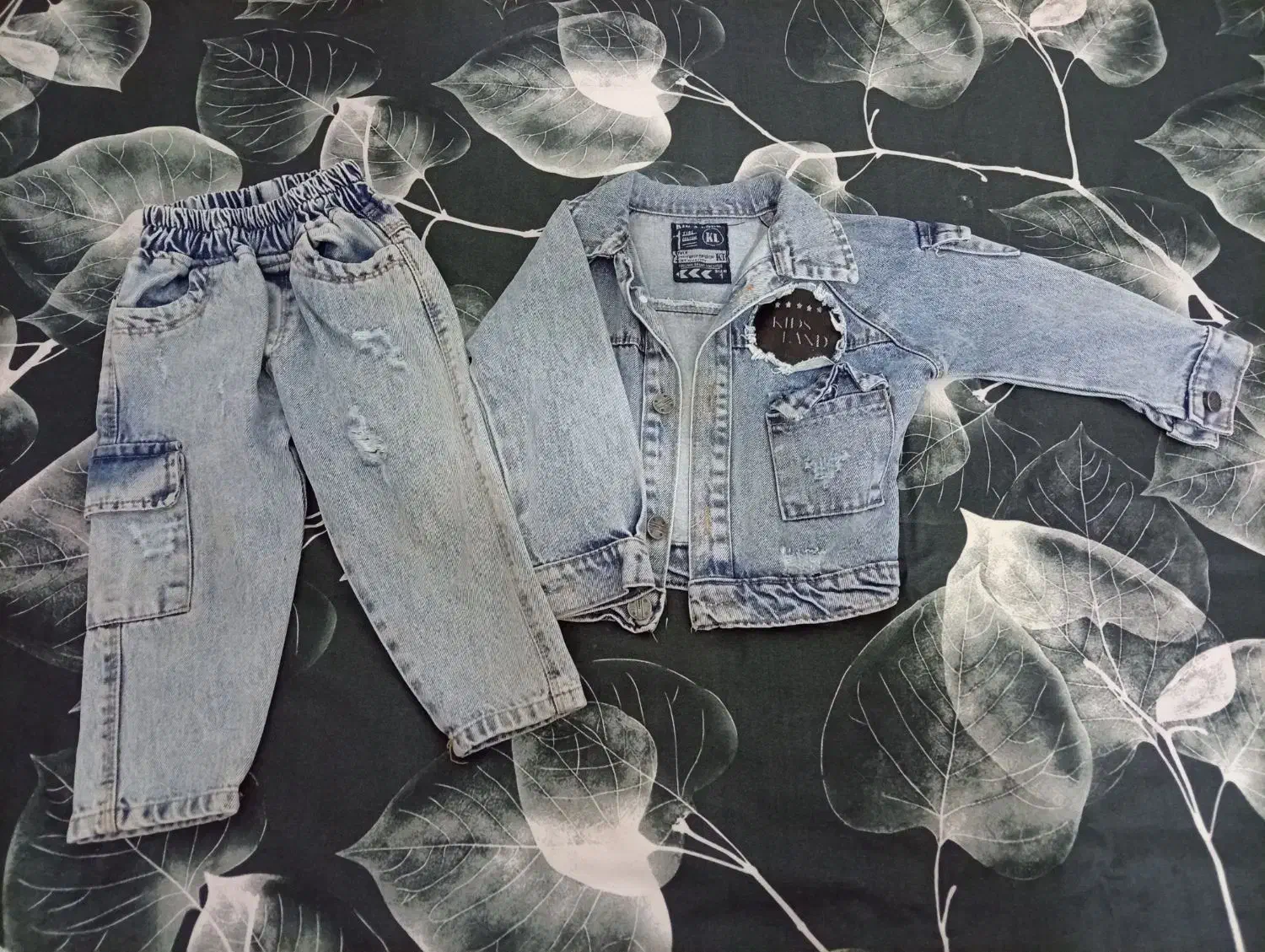 ست جین،هودی شلوار،کاپشن،شلوار،سیوشرت شلوار|کفش و لباس بچه|کرج, کمال‌شهر|دیوار