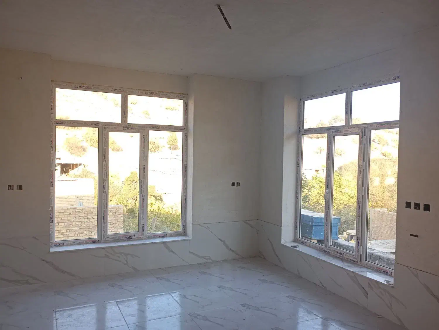 پنجره یو پی وی سی upvcدوجداره|خدمات پیشه و مهارت|شیراز, گویم|دیوار