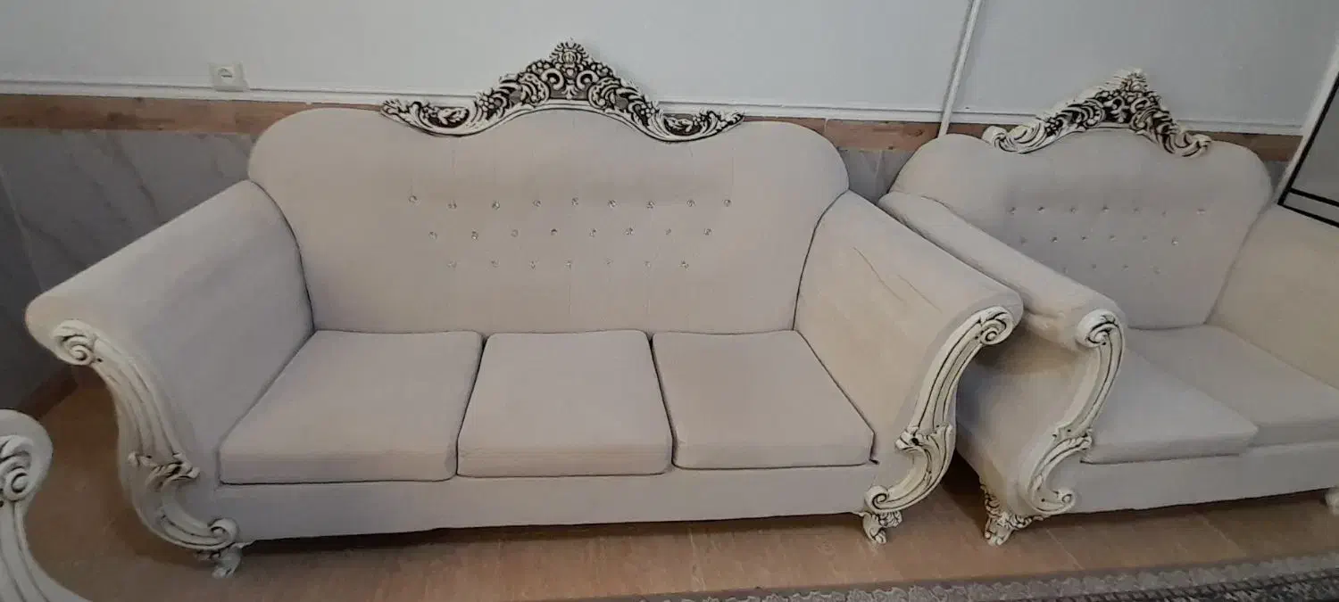 مبل 7نفره|مبلمان خانگی و میز عسلی|اسلامآباد غرب, |دیوار