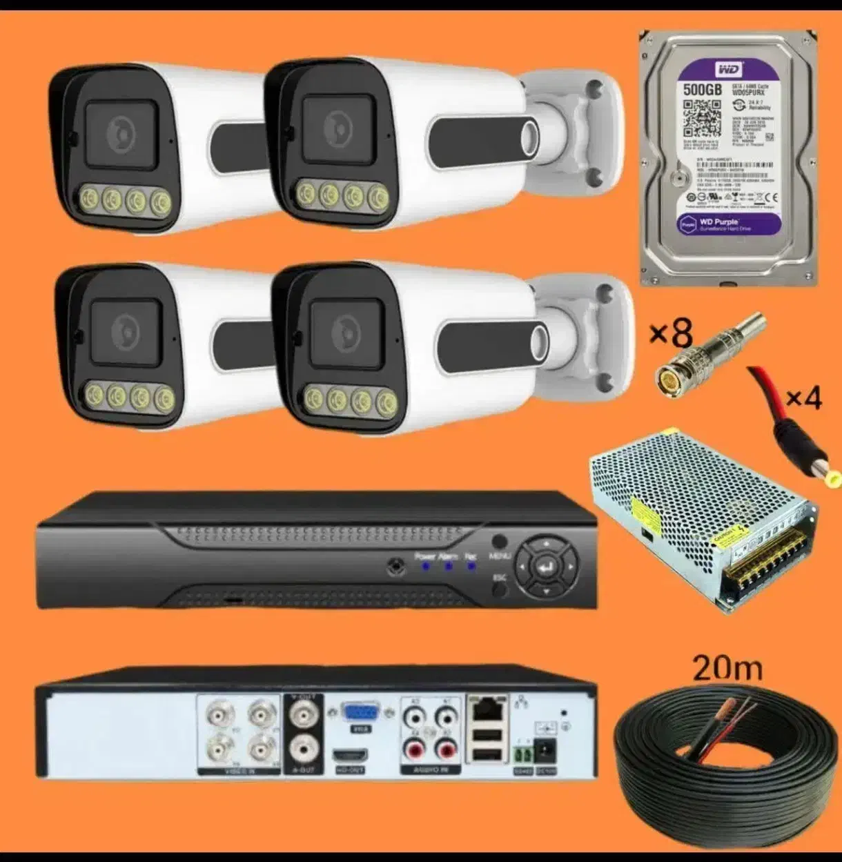 دوربین مدار بسته|دوربین مداربسته|محمدشهر, شهرک پیام (مهرالبرز)|دیوار
