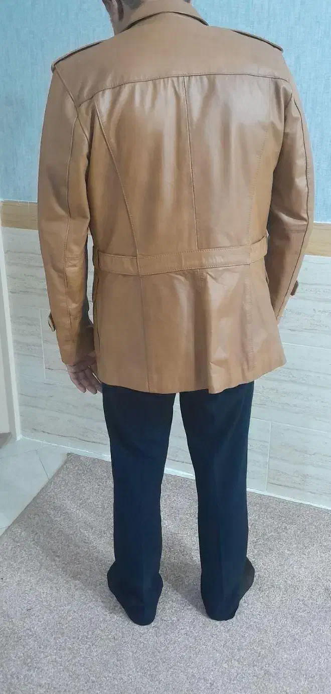 کت چرم ۱۰۰٪طبیعی برند نوین چرم|لباس|نظرآباد, نظرآباد|دیوار