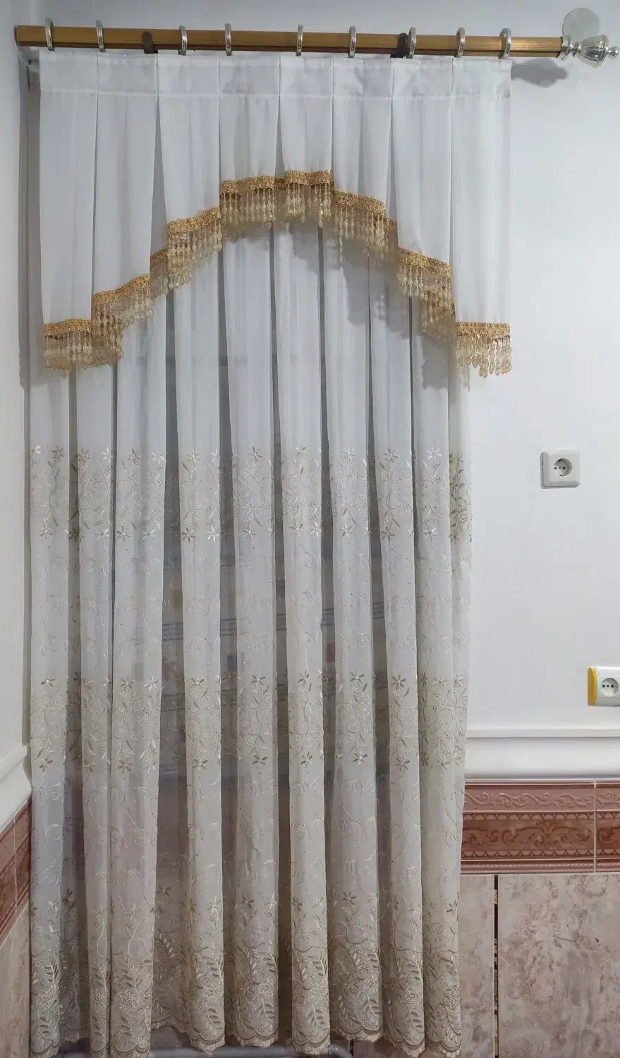 پرده و ریسه|پرده، رانر، رومیزی|آق قلا, |دیوار