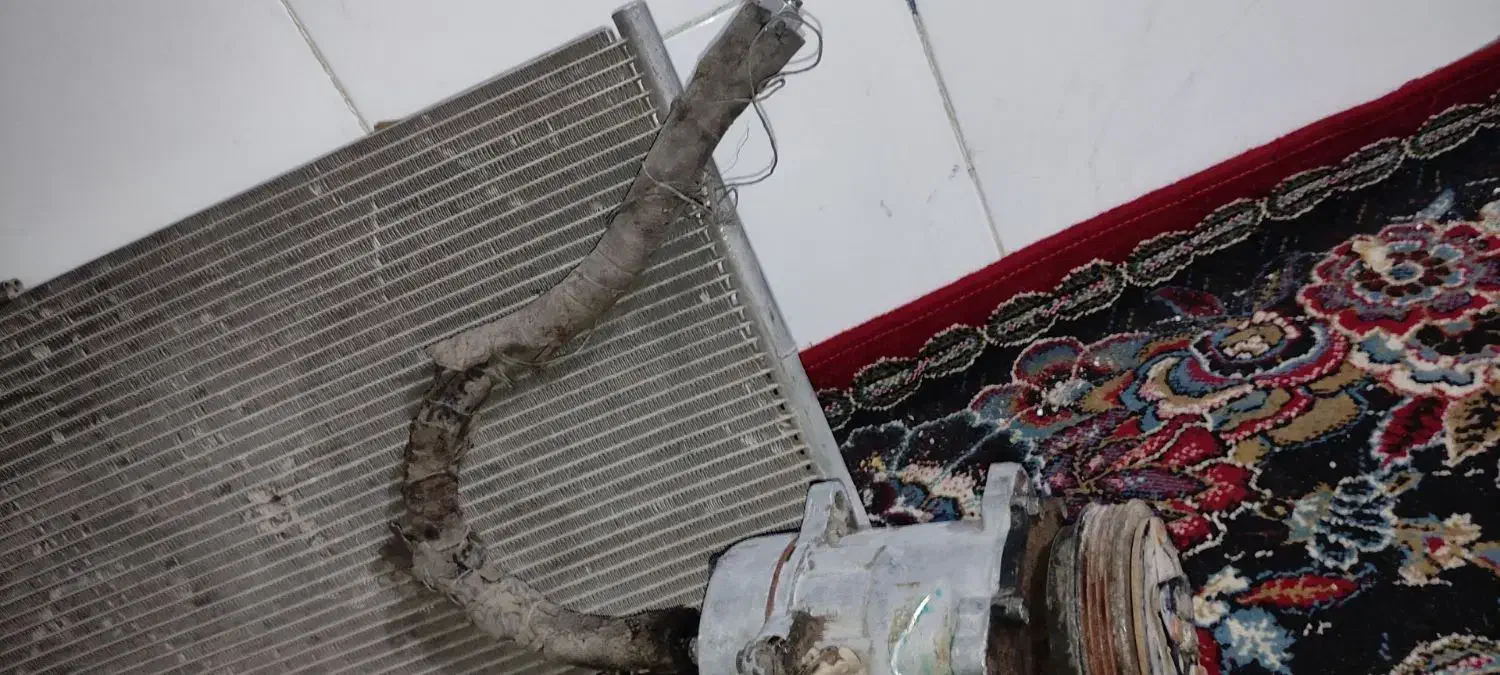 کمپرسور رادیات وشیلنگ های کولر پژو|قطعات یدکی و لوازم جانبی|کرمان, |دیوار