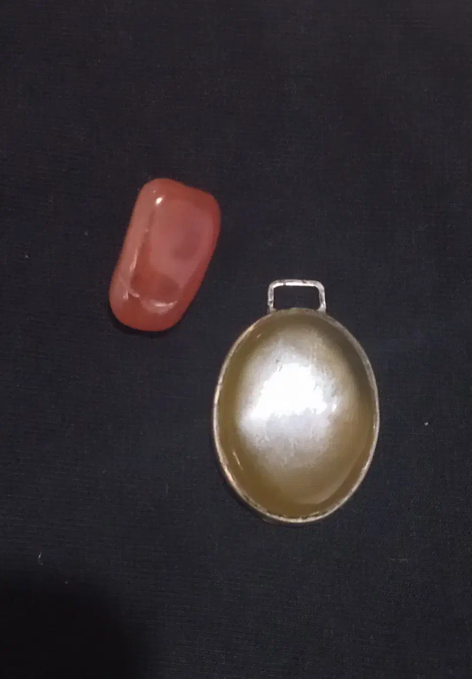 سنگ عقیق زرد با مهره|جواهرات|قم, نیروگاه|دیوار