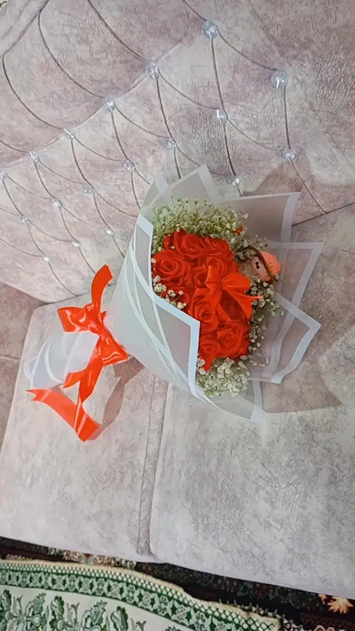 هدیه اقتصادی و ماندگار شاخه ای ۱۴|گل مصنوعی|قم, نیروگاه|دیوار