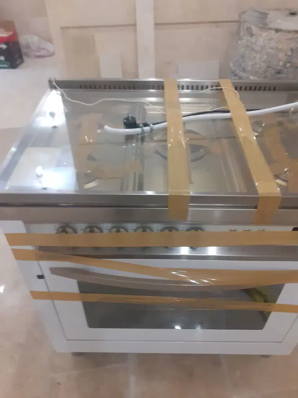 گاز اخوان پنج شعله فردار تمام استیل در حدنو|اجاق گاز و لوازم برقی پختوپز|مشهد, رضاشهر|دیوار