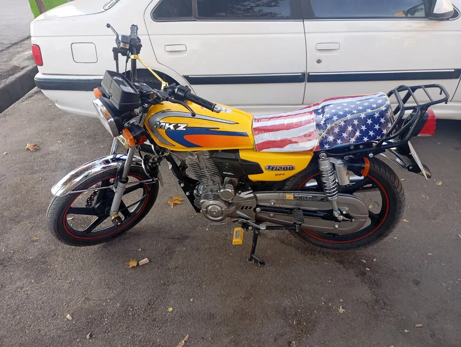 متین mkz 200|موتورسیکلت|بروجرد, |دیوار