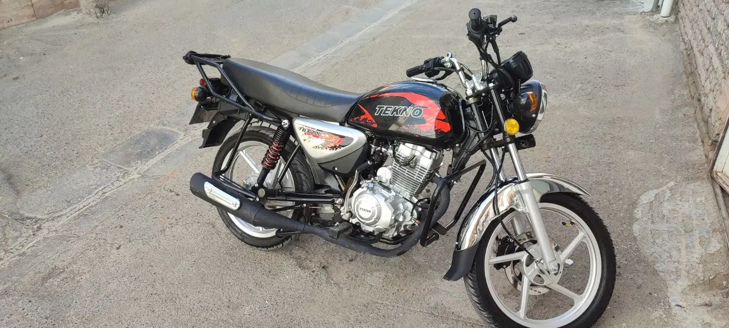 موتور طرح باکسر تکنو ۲۰۰ سی سی  ۱۴۰۳|موتورسیکلت|سبزوار, قلعه‌نو دهزار|دیوار