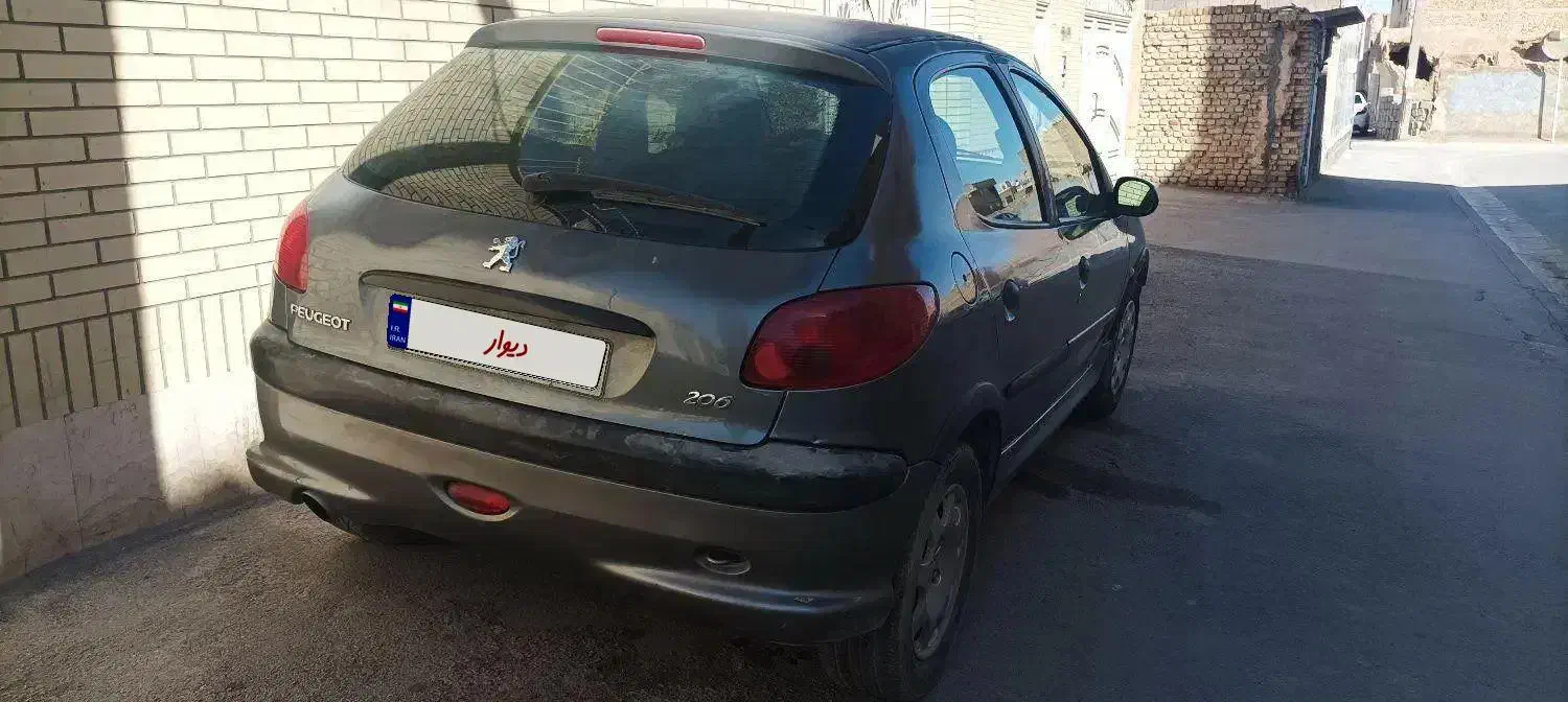 206 تیپ2 مدل 1385|خودرو سواری و وانت|نجفآباد, منتظری شمالی|دیوار