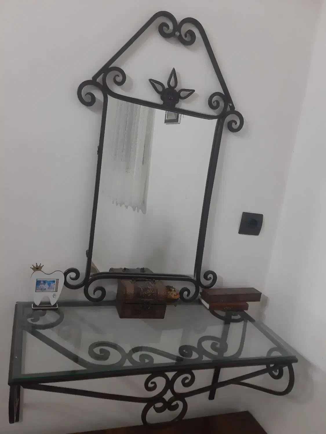 اینه فلزی فرفروژه|آینه|ساری, |دیوار