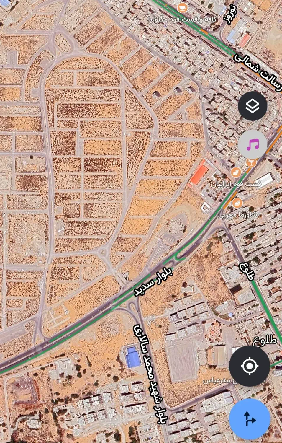 فروش زمین 540 متری چمران ۳ بر فرصت خرید|فروش زمین و ملک کلنگی|بندرعباس, |دیوار