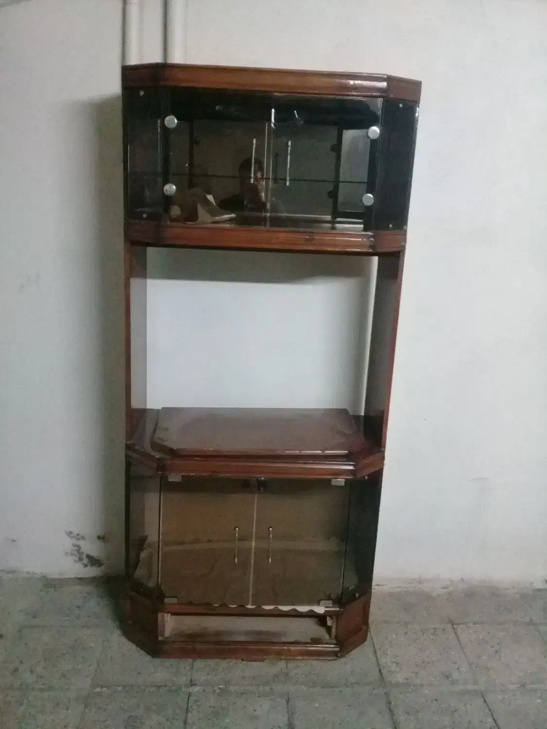 بوفه چوبی|بوفه، ویترین، کنسول|تهران, دولاب|دیوار