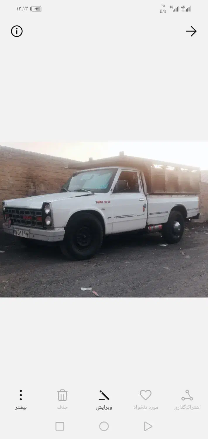 نیسان دیزل مدل89 کولردار|خودرو سواری و وانت|آباده, |دیوار