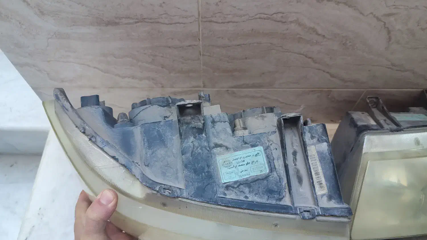 چراغ جلو سمند|قطعات یدکی و لوازم جانبی|قم, زاویه|دیوار