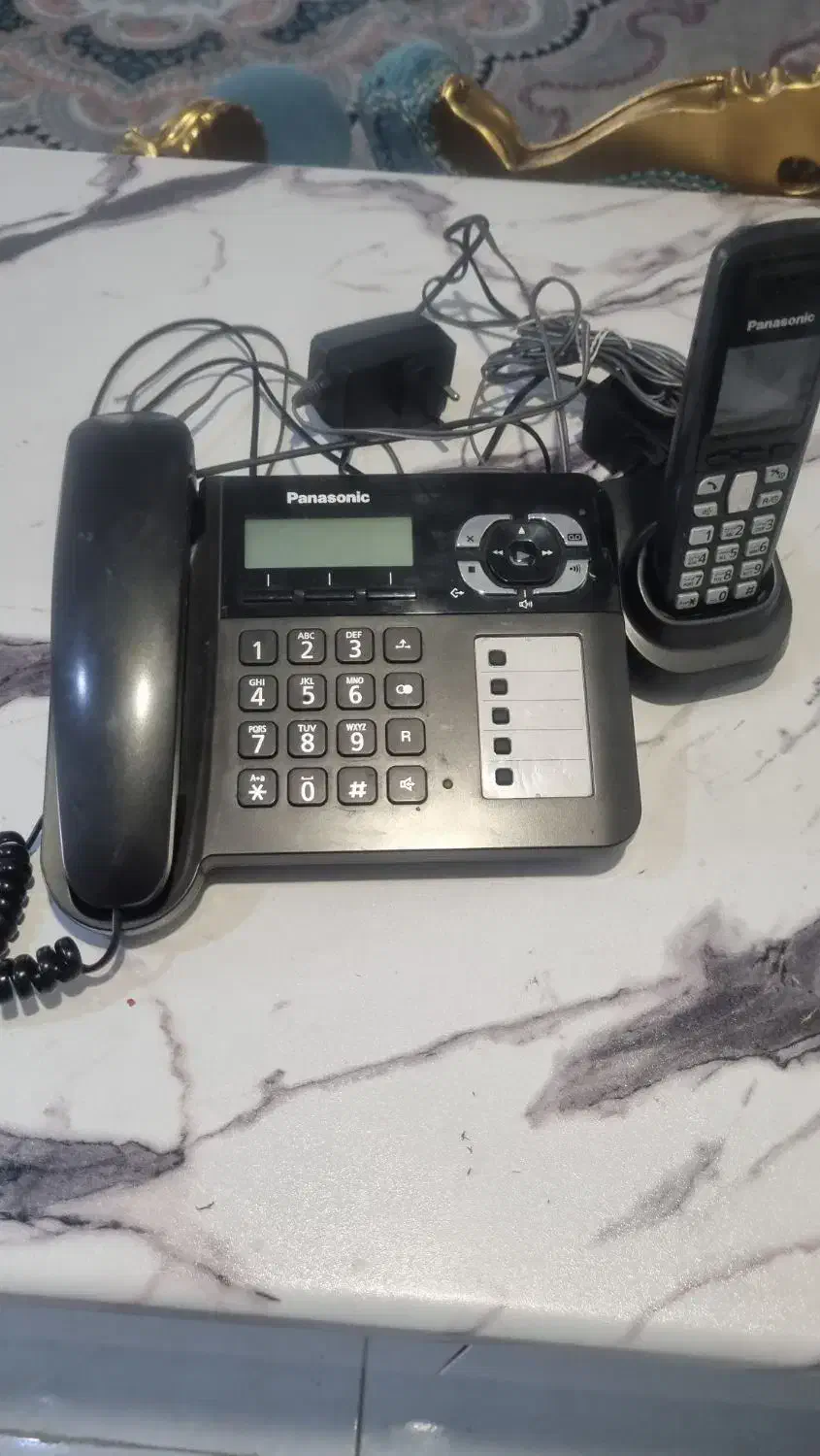 گوشی تلفن پاناسونیک اصل|تلفن رومیزی|تهران, بوستان چیتگر|دیوار