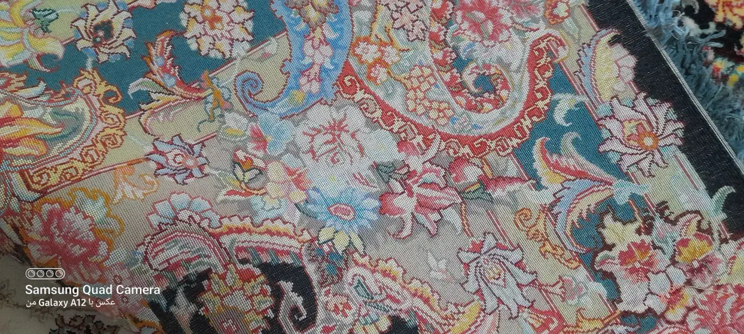 زرنیم سالاری چله ابریشم اعلا|فرش|ارومیه, |دیوار