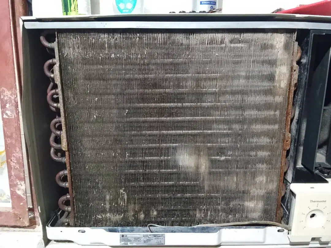 کولر ال‌جی|کولر گازی و فن‌کوئل|قلعه قاضی, |دیوار