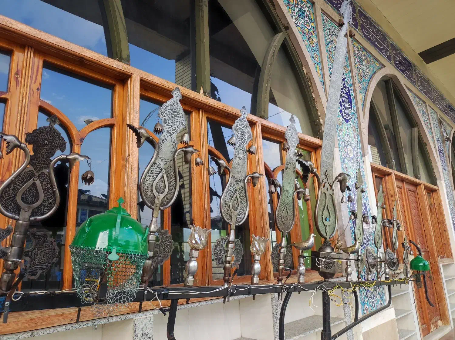 علامت  نه تیغه|کلکسیون اشیاء عتیقه|جویبار, |دیوار