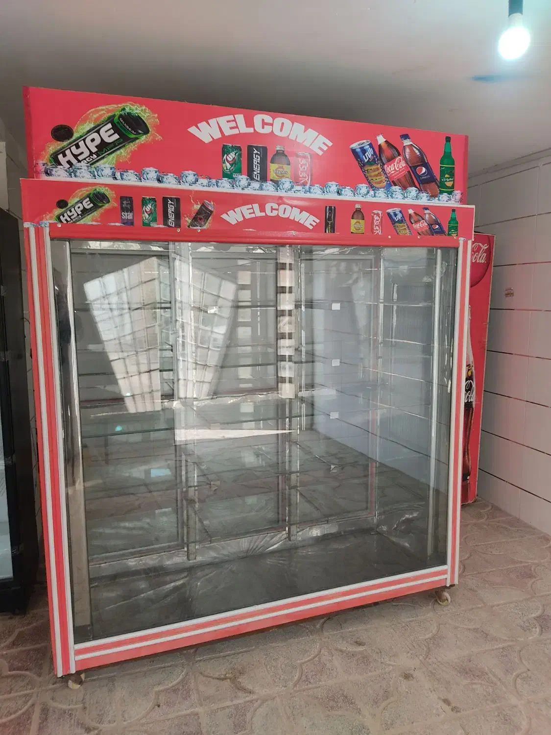 یخچال ایستاده|فروشگاه و مغازه|مرودشت, کوشک|دیوار