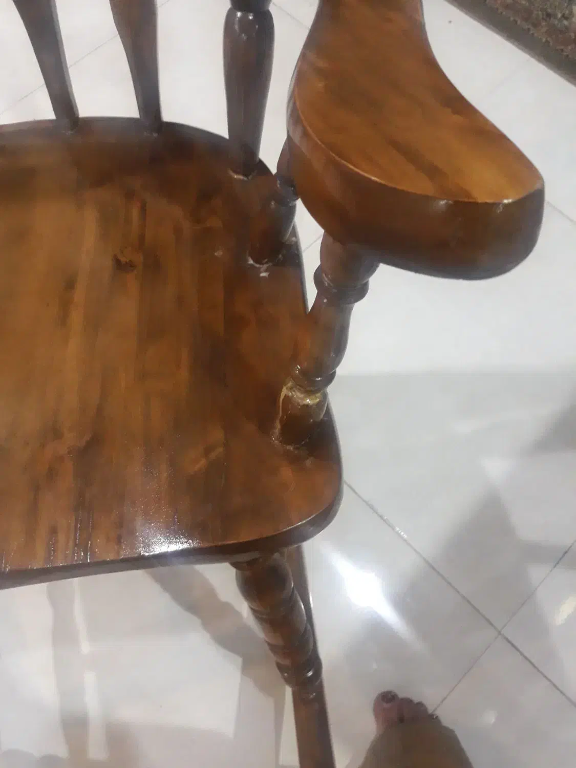 صندلی راک قهوه ای رنگ|صندلی و نیمکت|سنندج, |دیوار