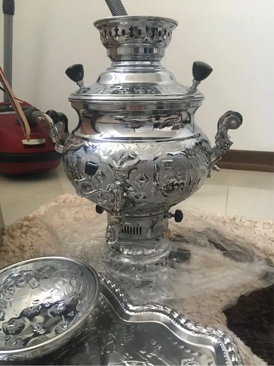 سماور شاهکار نونو|سماور، چایساز، قهوهساز|اصفهان, عسگریه|دیوار