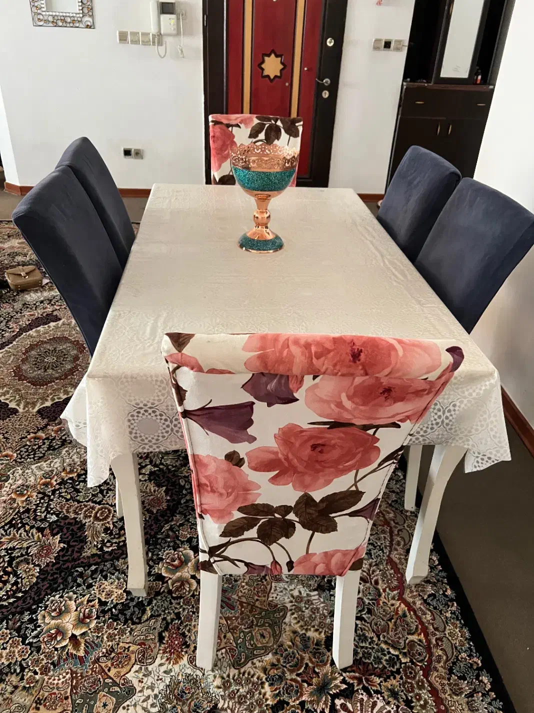 میزنهارخوری ۶نفره|میز و صندلی غذاخوری|الیگودرز, |دیوار