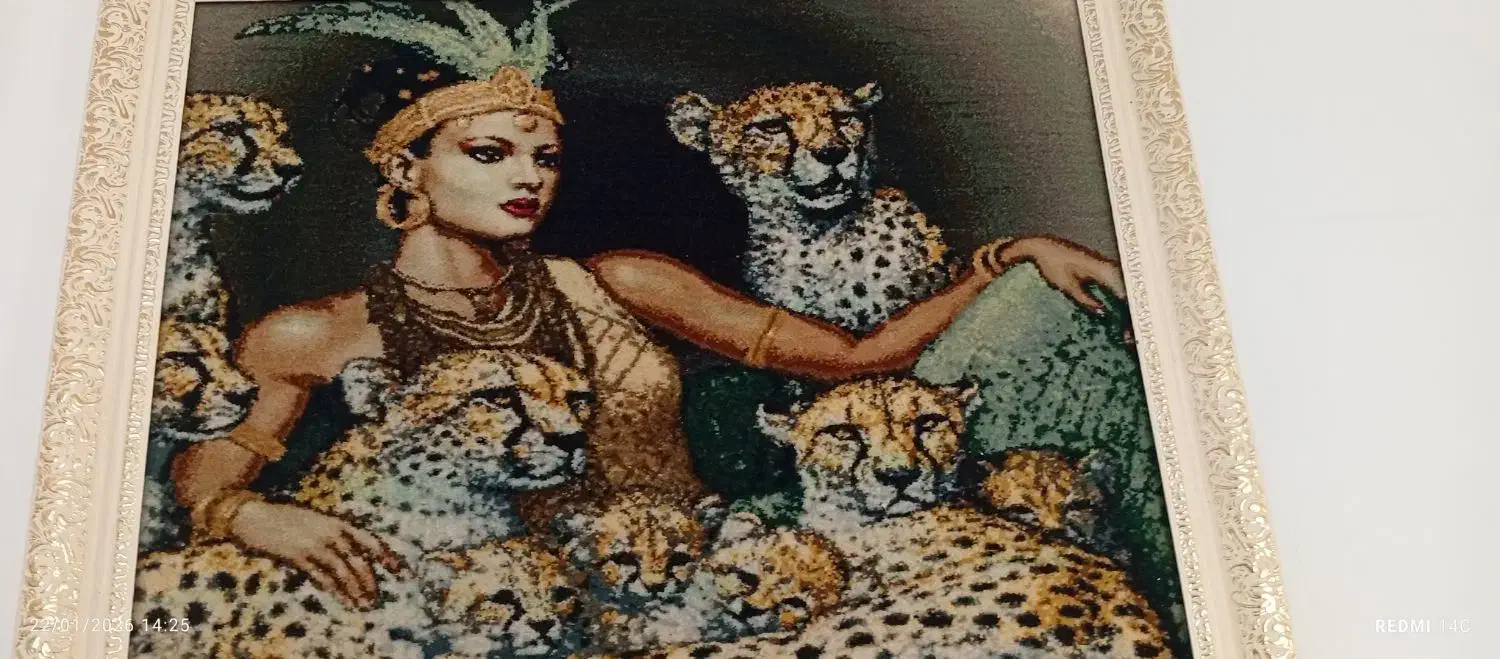 تابلو فرش 9ببر|تابلو فرش|دهگلان, |دیوار