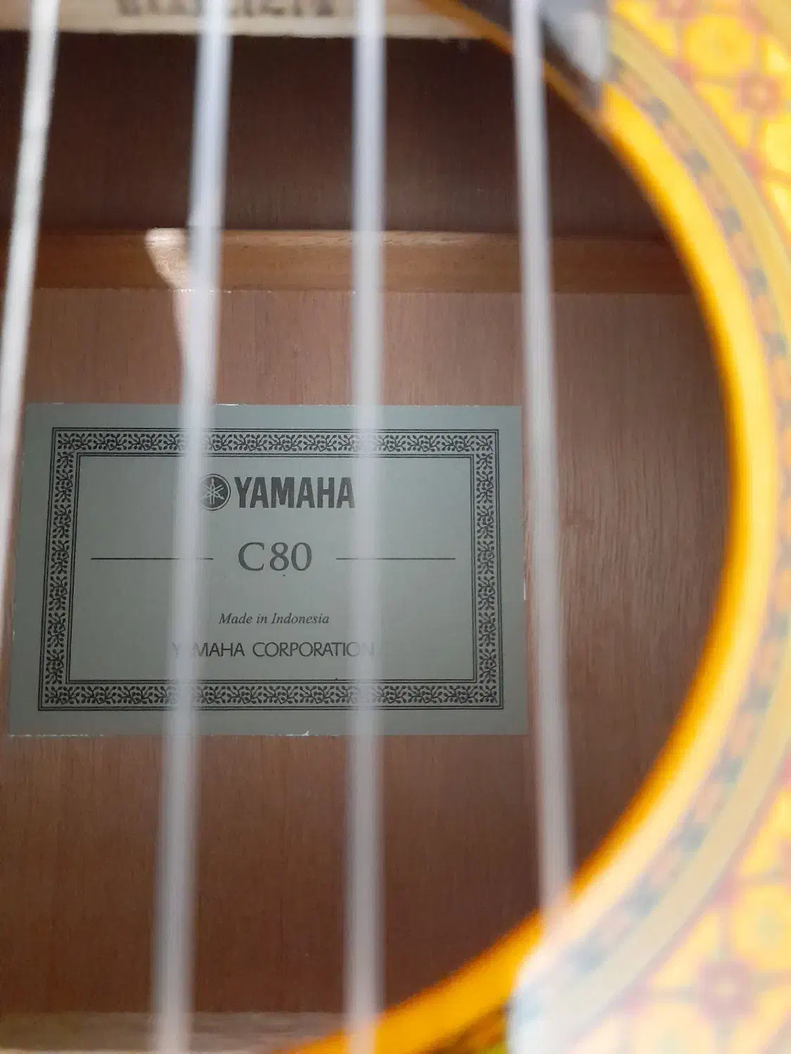 گیتار یاماهاC80/02 اورجینال|گیتار، بیس، امپلیفایر|بوشهر, |دیوار
