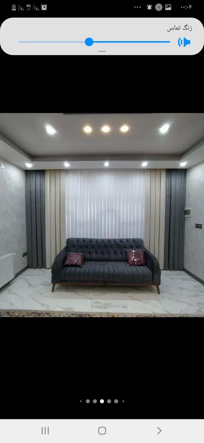 پرده مخمل برای سالن|پرده، رانر، رومیزی|کرمانشاه, |دیوار