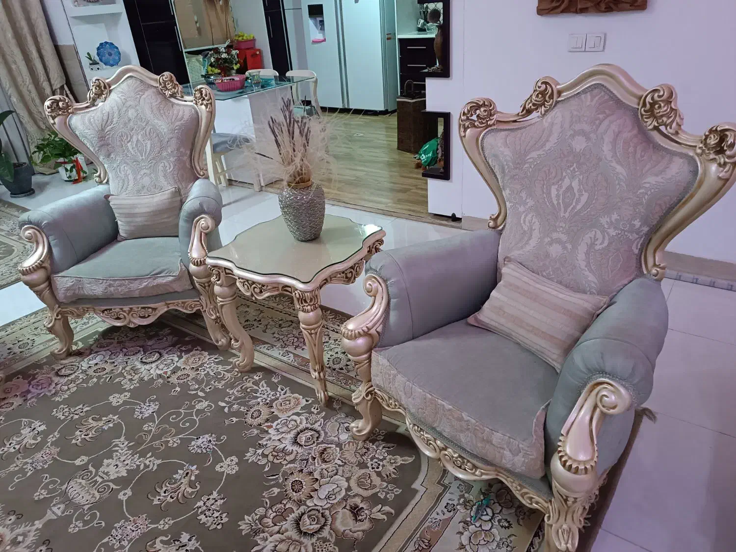 فروش مبل سلطنتی|مبلمان خانگی و میز عسلی|رباط‌کریم, رباط‌کریم|دیوار