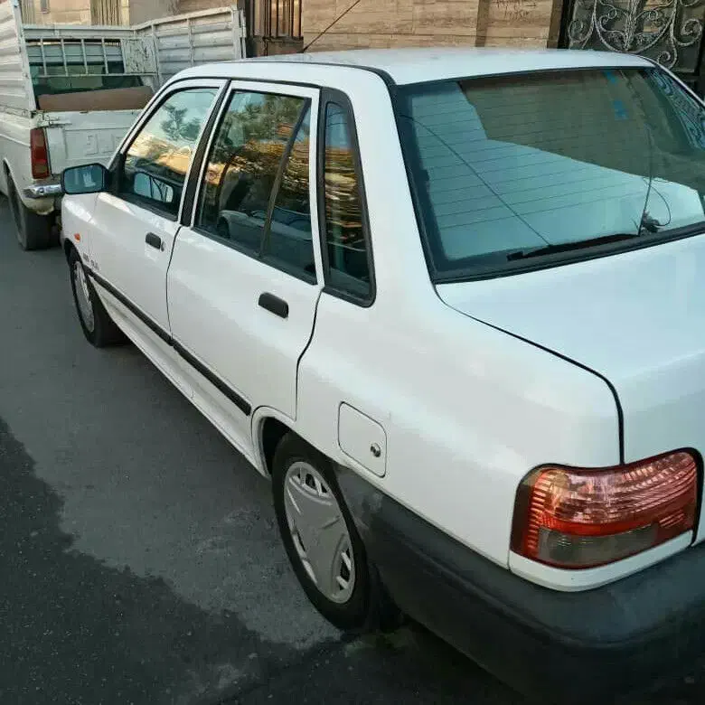 پراید سفید مدل ۹۲|خودرو سواری و وانت|خمینی‌شهر, |دیوار