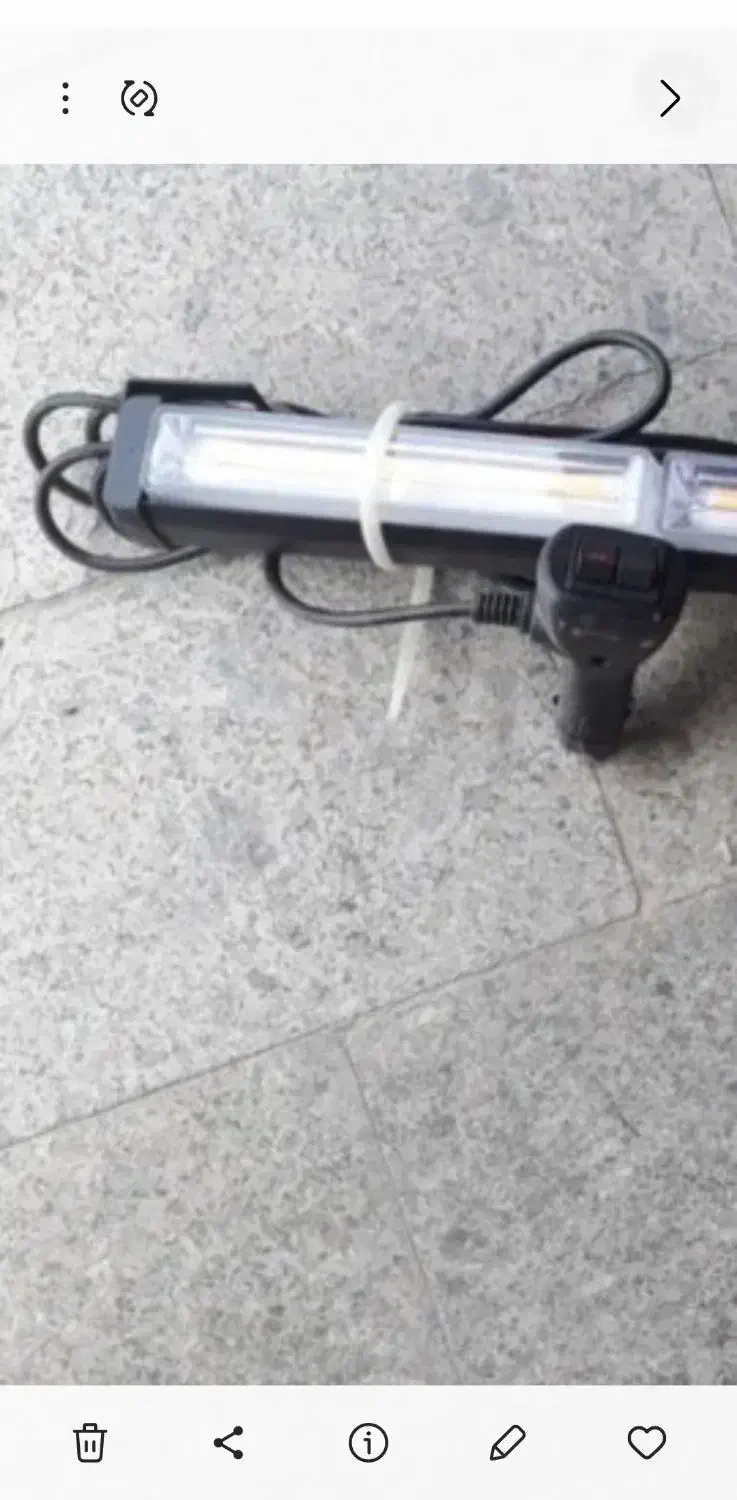 لامپ پلیسی و چراغ پلیسی نظامی|ریسه و چراغ تزئینی|تهران, امام زاده عبدالله|دیوار