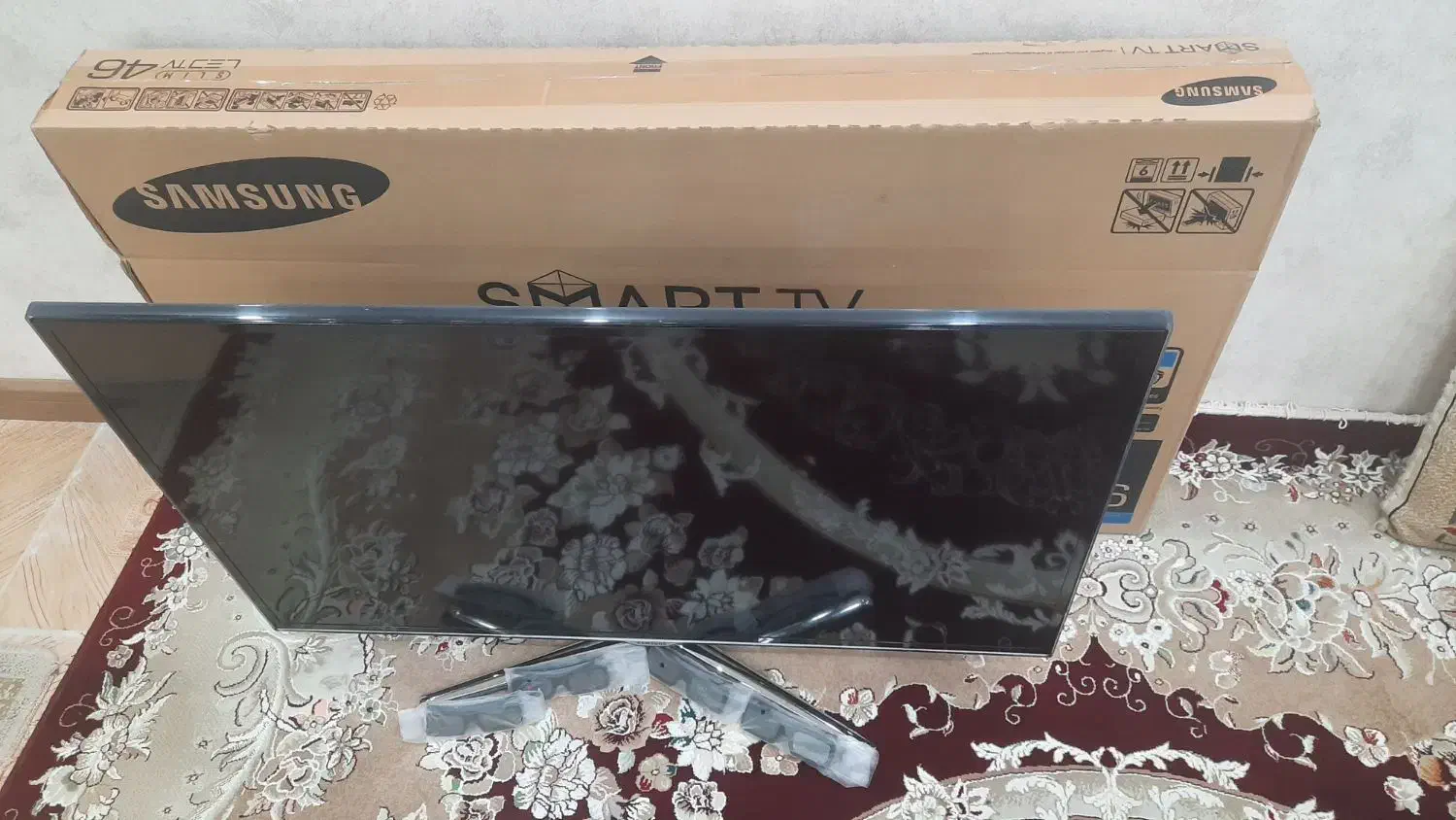 تلویزیون ۴۶ اینچ سامسونگ|تلویزیون و پروژکتور|قزوین, |دیوار